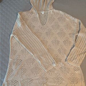 J. Jill Cream V-Neck Women's Sweater